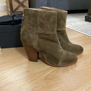 Rag & Bone Classic Newbury Suede Boots 38